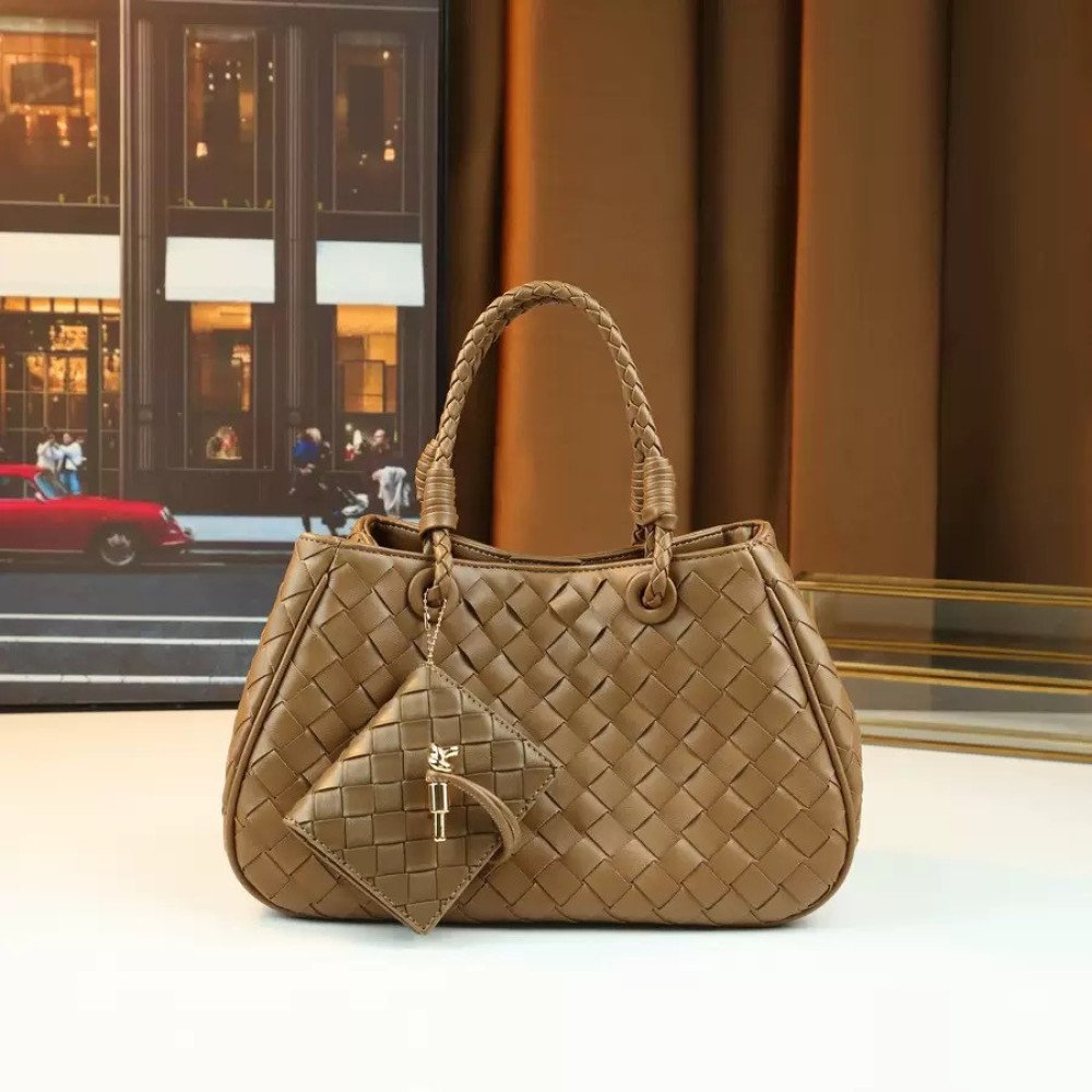 Woven Tote Handbag