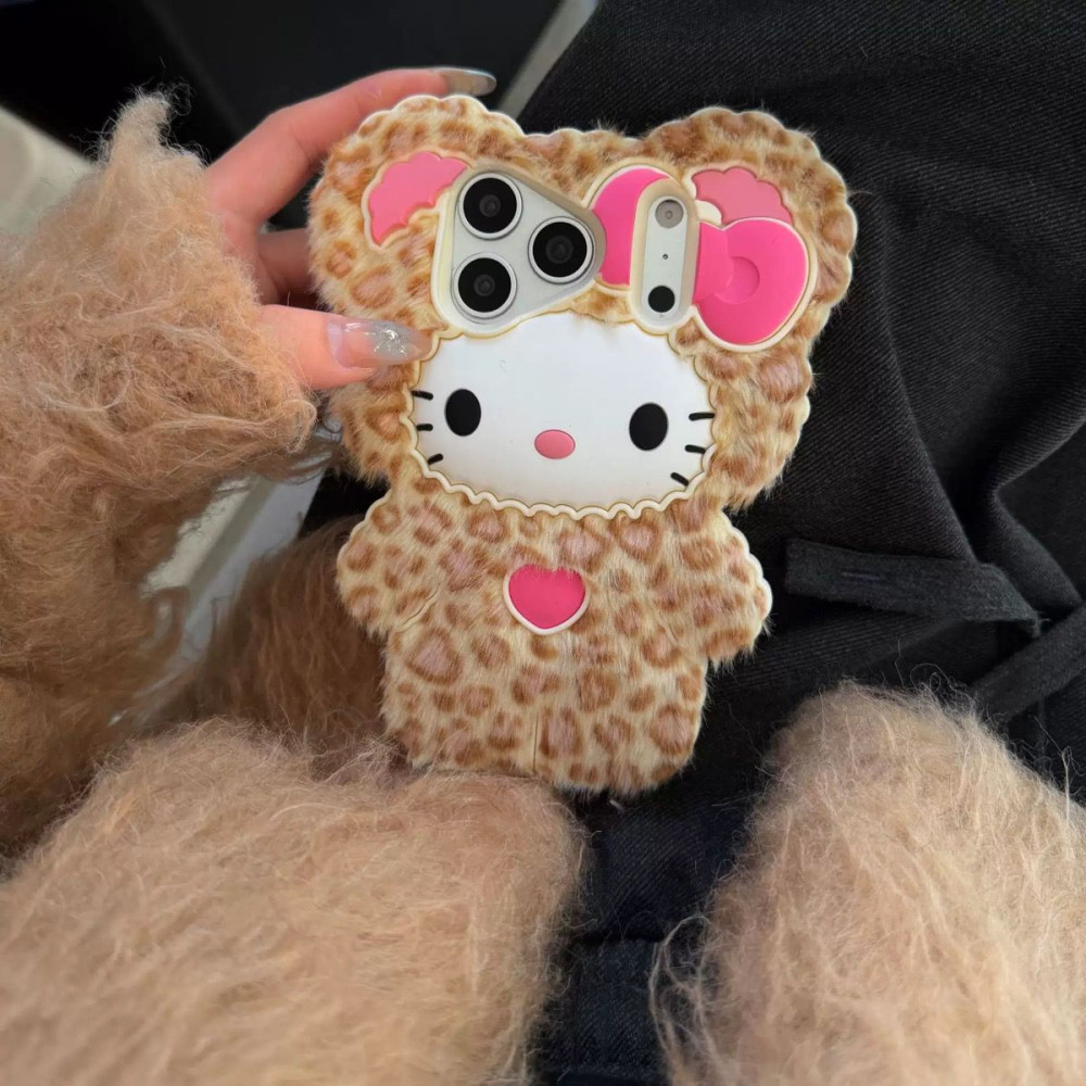 Plush Leopard Print