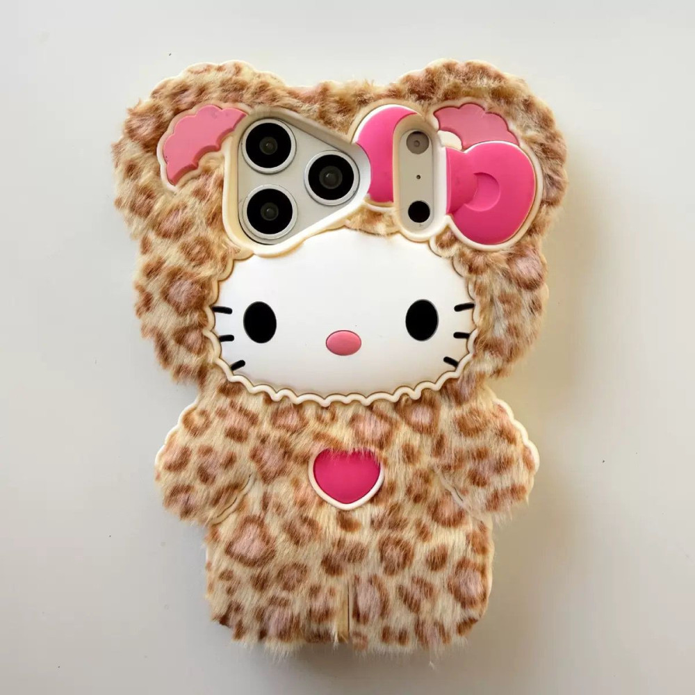 Plush Leopard Print