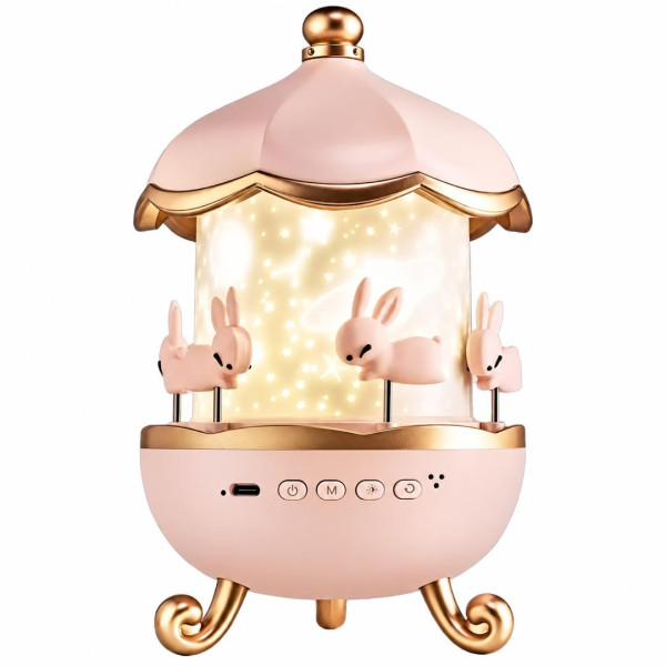 300CA-Rechargable-model,300CA-Electronic-music-box-model,300CA-Bluethooth-version-Pink-12setsoflightsheets