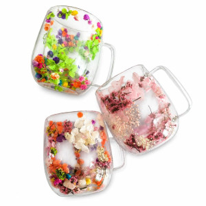 Creative Flower Double Layer Cup