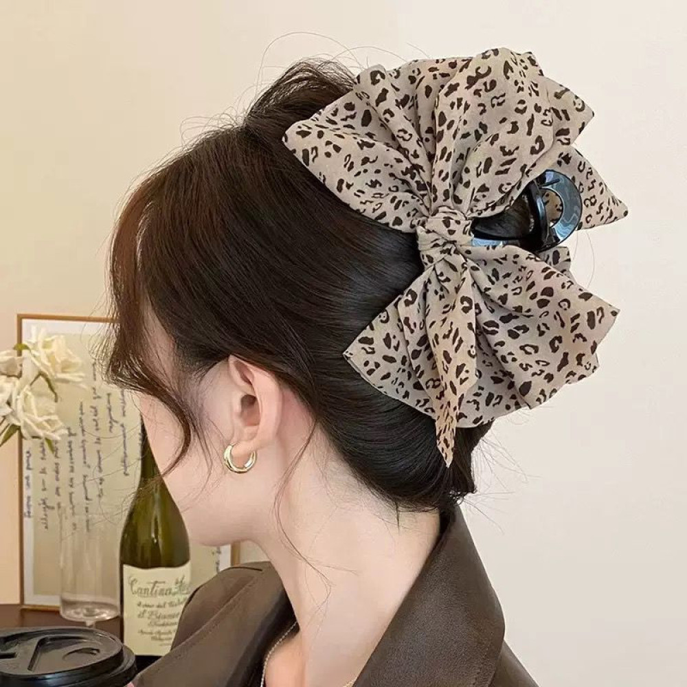 Print Bow Gripped Clip