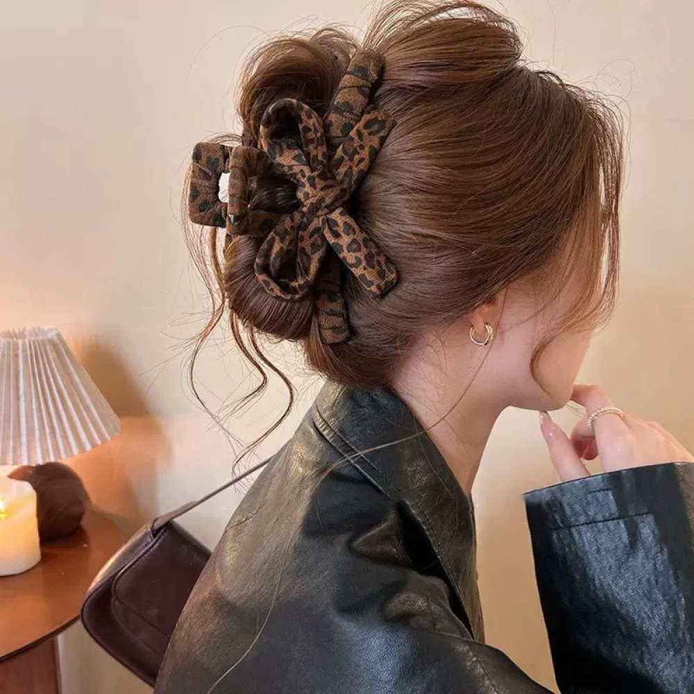 Print Bow Gripped Clip