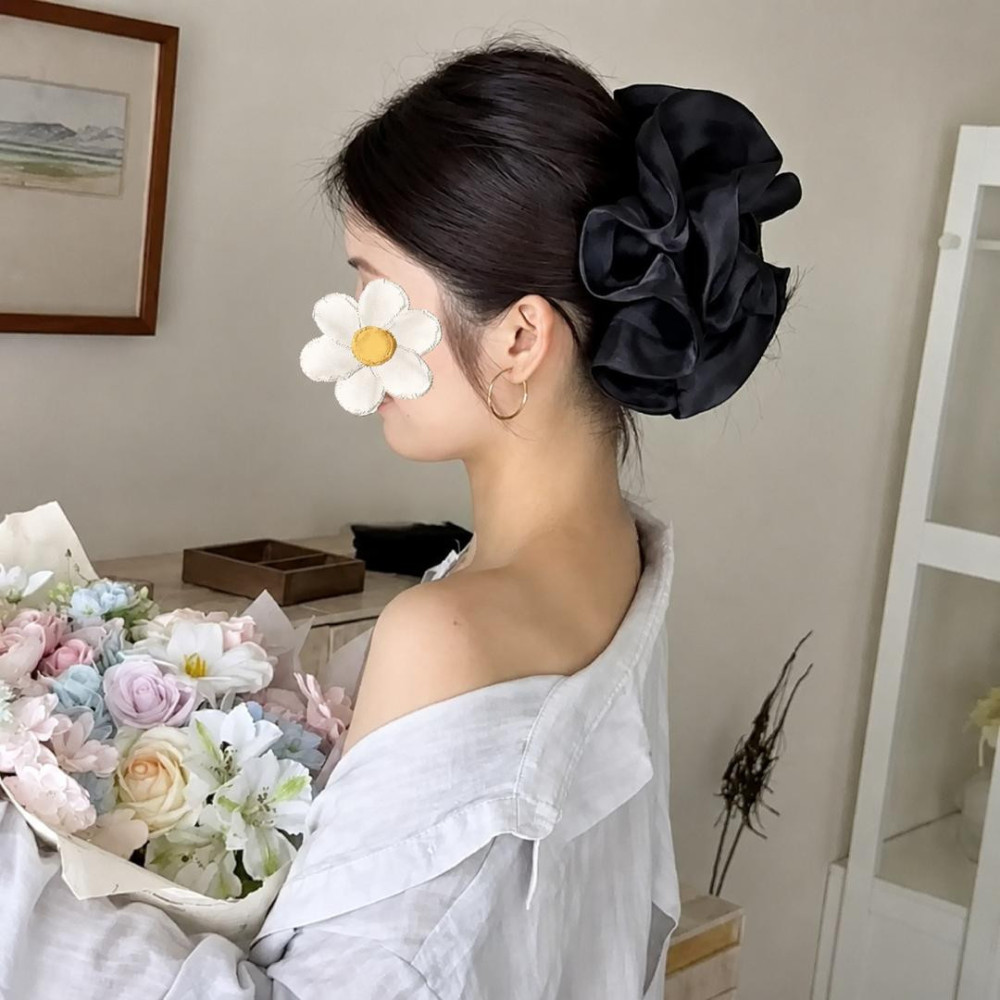 Pearlescend Pleated Hair Clip