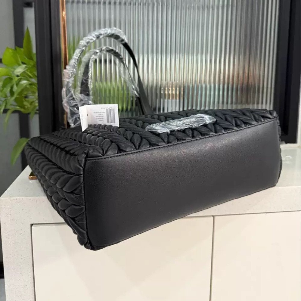 Quilted Tote Shoulder Bag