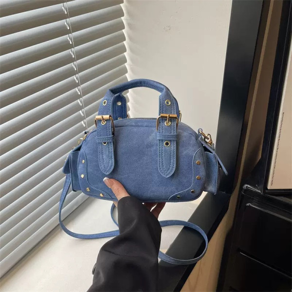 334CA--Mixed-handbags-Blue