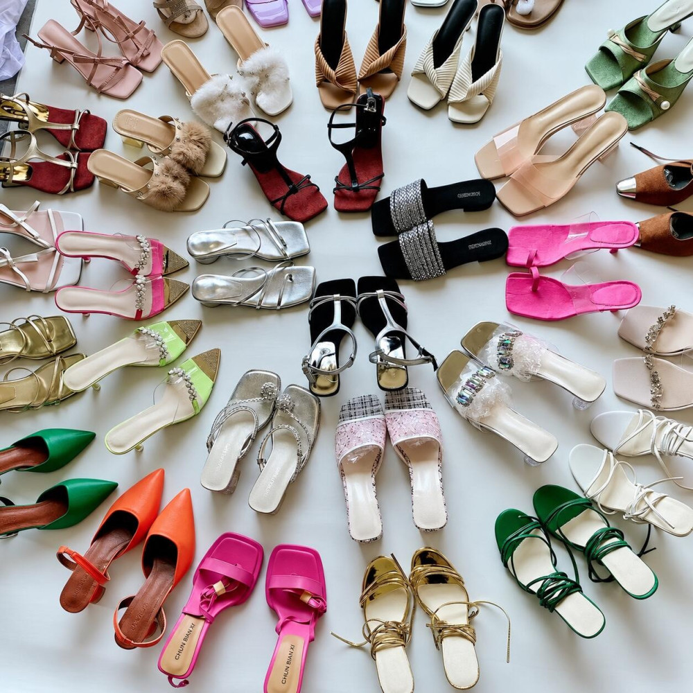 MIXED HIGH HEELS