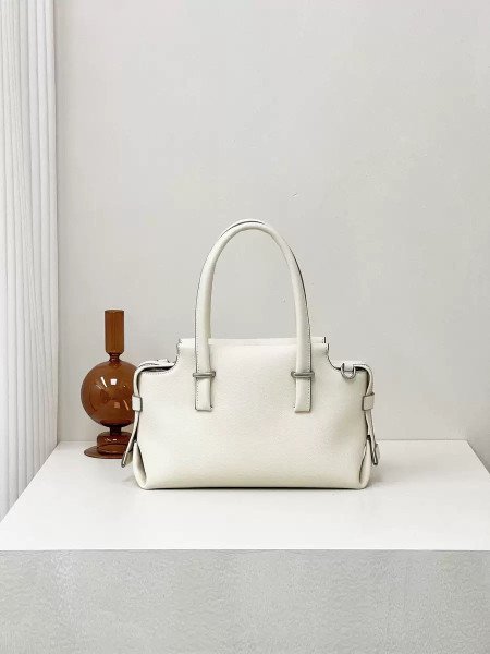 128CA-BLCK,-128CA-WHT,-128CA-RD,-128CA-EBNY-Cowhide-ModernLuxury-White