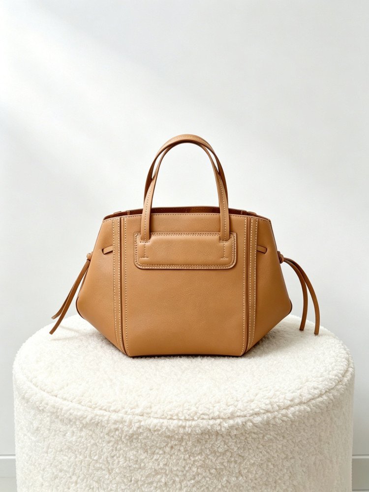 Structured Tote Handbag