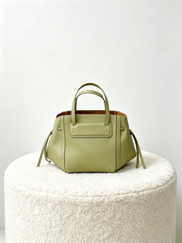 Structured Tote Handbag
