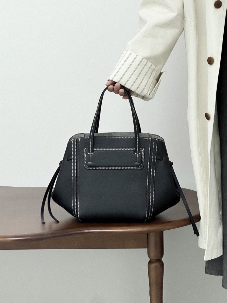 Structured Tote Handbag