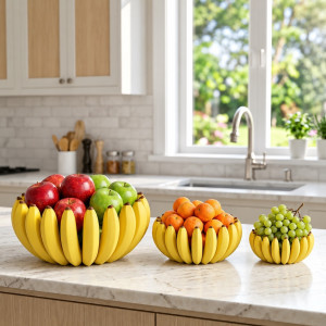BANANA SHAPED FRUIT DISH