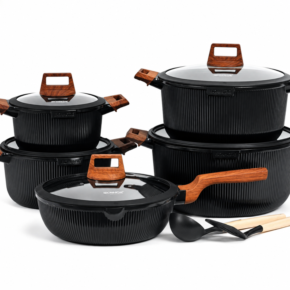 Die cast aluminum pot