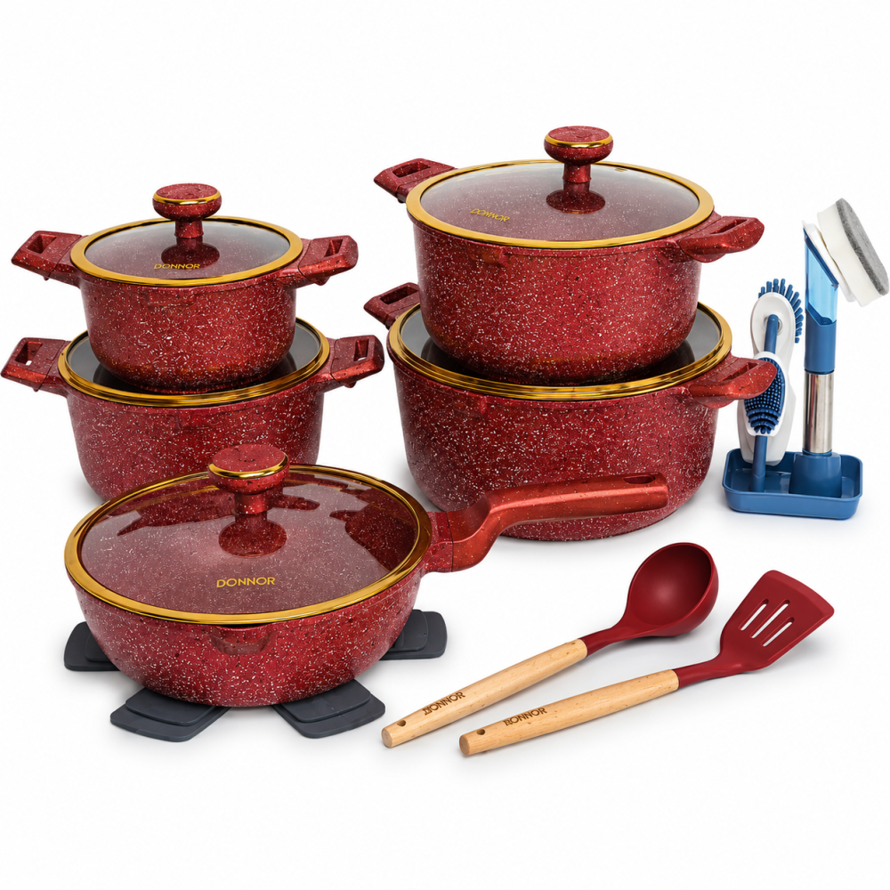 Die- cast aluminum cooking pot