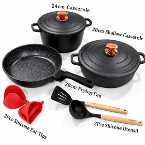 Non stick-7pcs and 9pcs sets