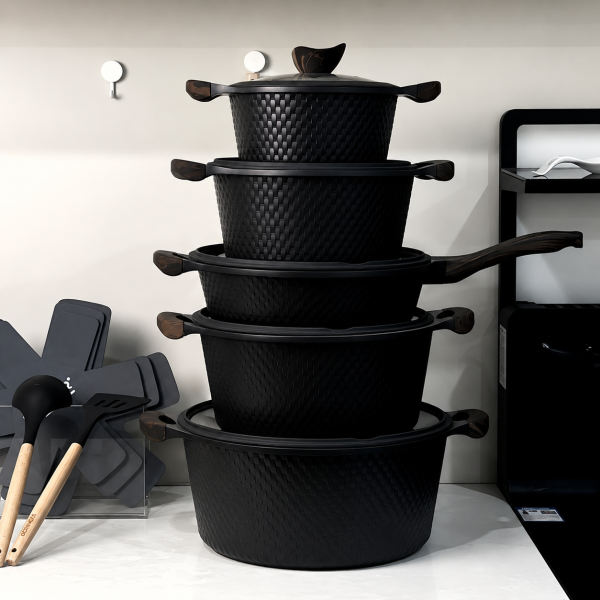192CA-BLCK,192CA-WHT,192CA-PRPL-Black-15piecesset