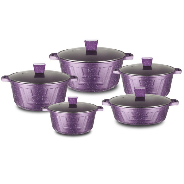 210CA-PINK,210CA-BLACK,210CA-RED,210CA-GOLDEN,210CA-SILVER,210CA-PURPLE-10piecesset-Purple