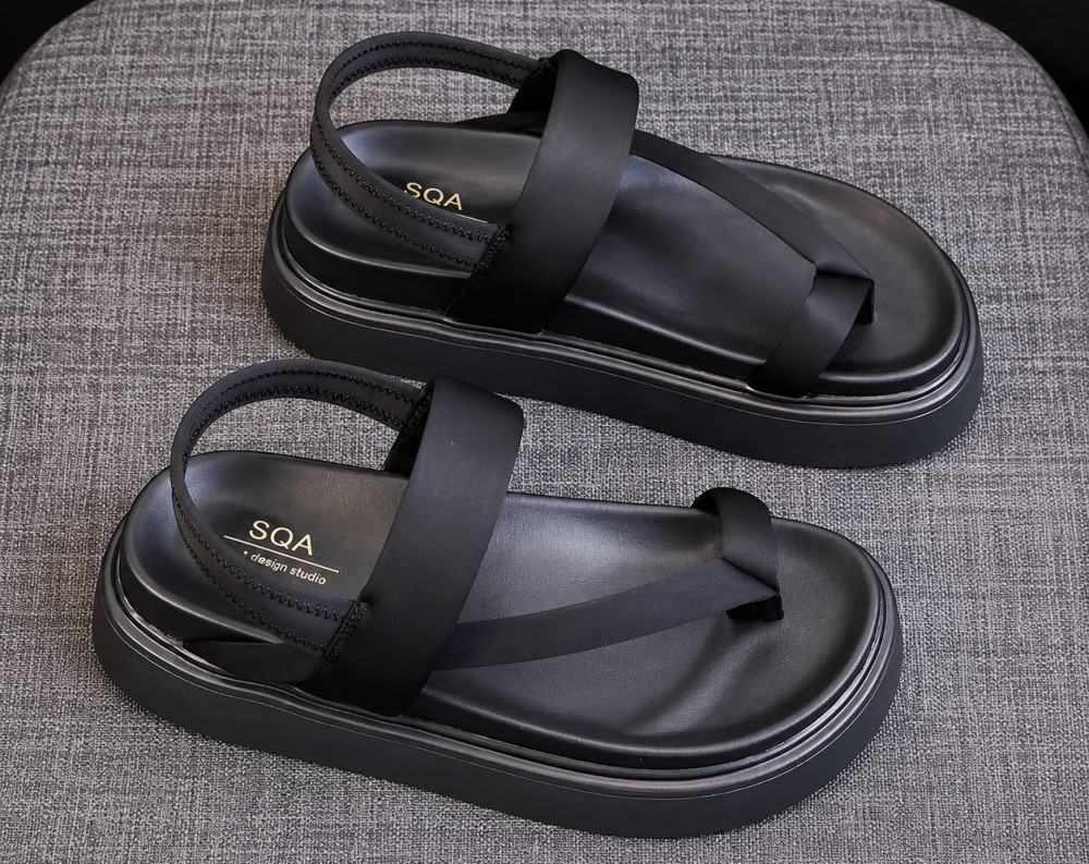 Thick Soled Roman Shoes