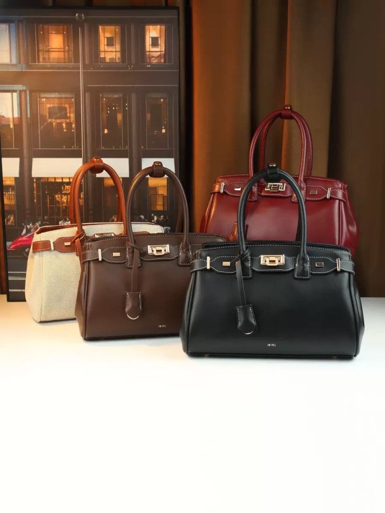 Platinum Leather Handbags