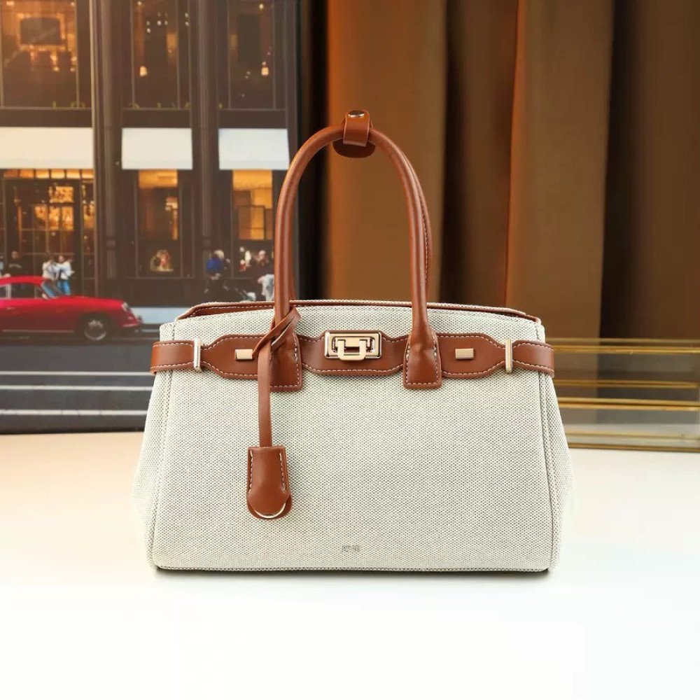 Platinum Leather Handbags