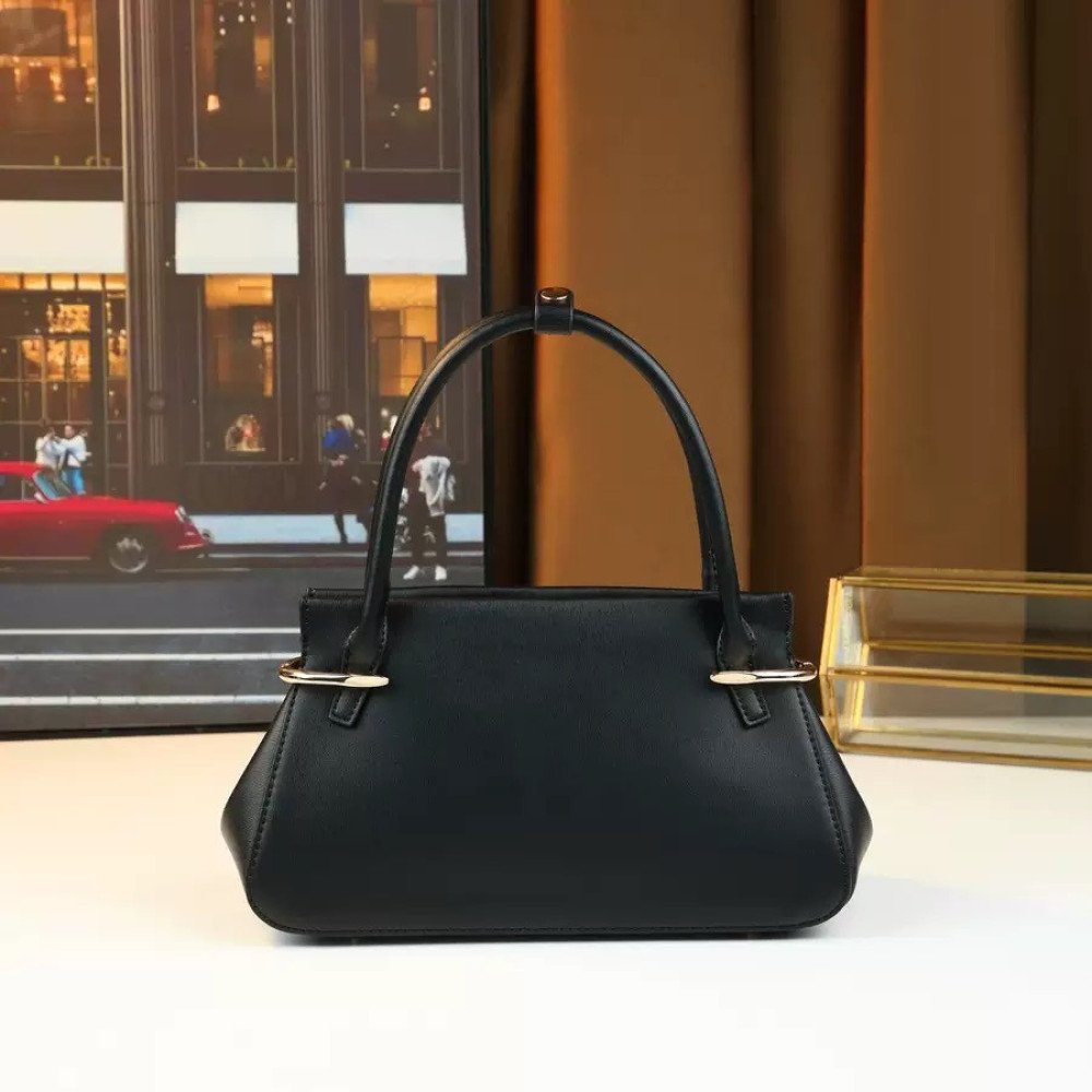 Pleated Bucket Handbag