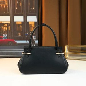Pleated Bucket Handbag