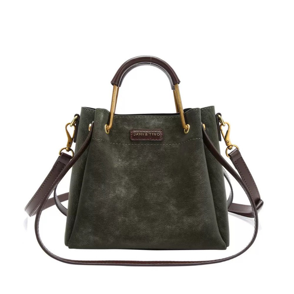 Vintage-style Tote Handbag