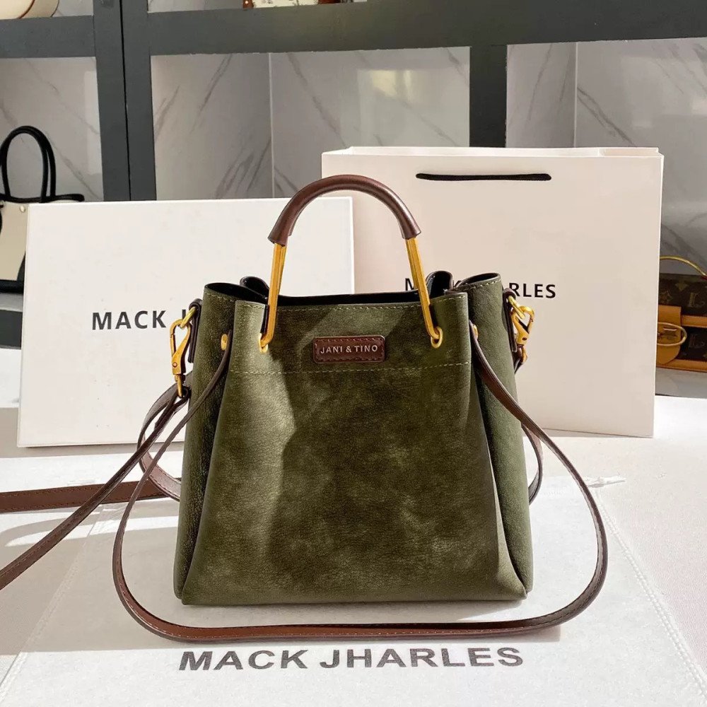 Vintage-style Tote Handbag