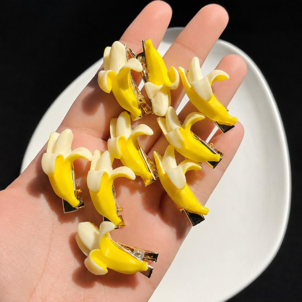 Cute Banana Hairpin