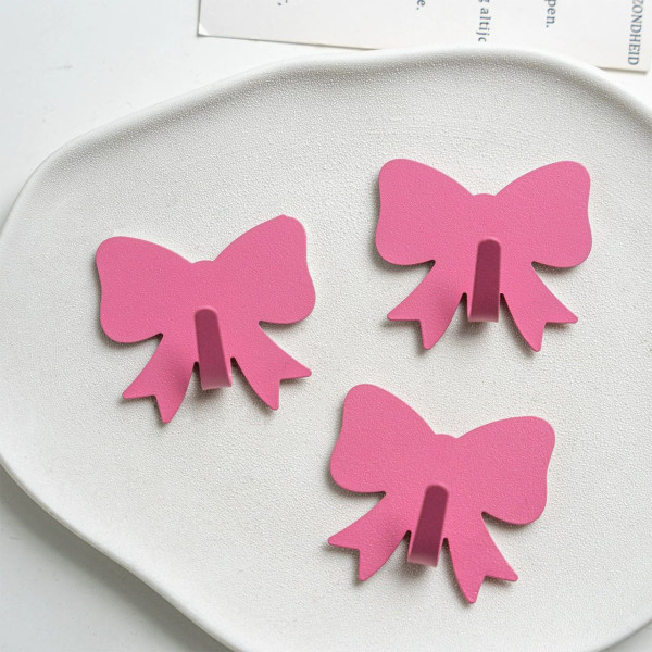 268CA-1,268CA-2,268CA-3,268CA-4,268CA-5,268CA-6,268CA-7,268CA-8,268CA-9-Dark_pink_bow_adhesive