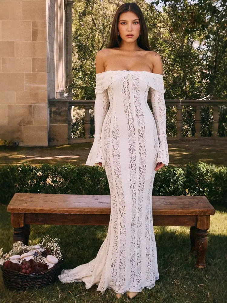 Off Shoulder Sexy Long Sleeve